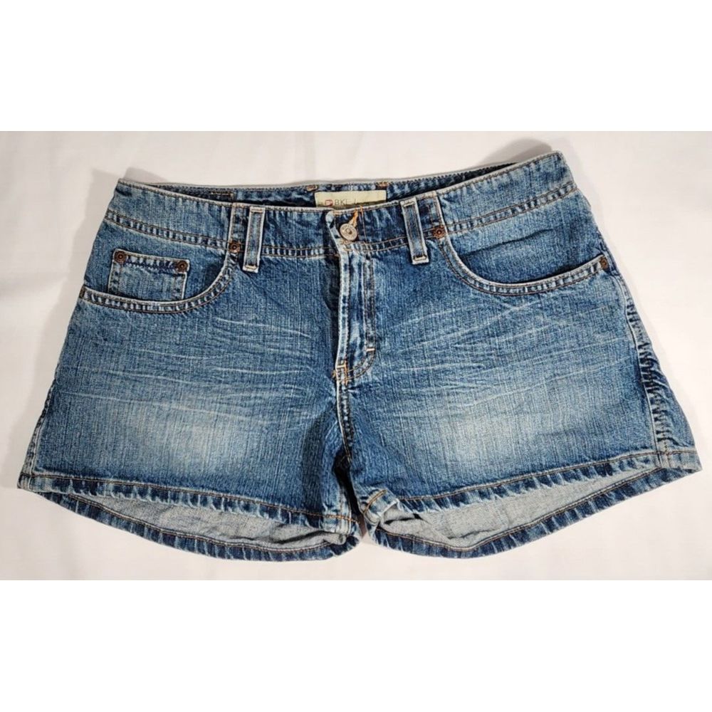Women's Bke Buckle Jean Shorts Harbor Size 30